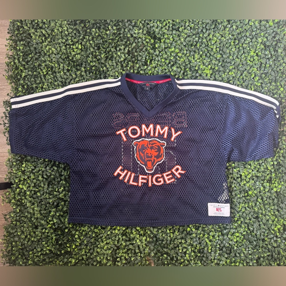 Tommy Hilfiger x NFL Chicago Bears Mesh Crop Jersey Women’s XS